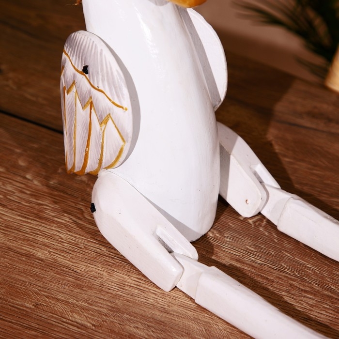 Сувенир "Единорог" висячие лапки, дерево 50 см