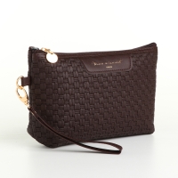 Косметичка на молнии, цвет коричневый Косметичка на молнии, цвет коричневый