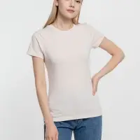 Футболка женская T-bolka Lady, молочно-белая, размер S Футболка женская T-bolka Lady, молочно-белая, размер S