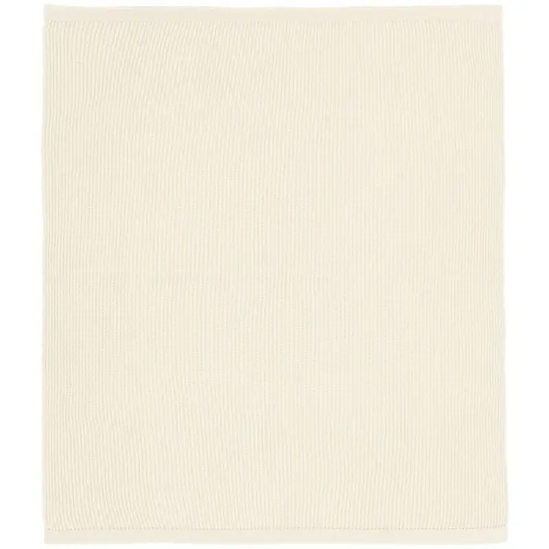 Плед Shirr, молочно-белый