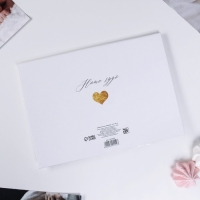 Папка для свидетельства о рождении «Золотое сердце», А5 Папка для свидетельства о рождении «Золотое сердце», А5