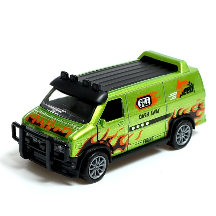 Машина металлическая «Пламя», 1:43, инерция, МИКС Машина металлическая «Пламя», 1:43, инерция, МИКС