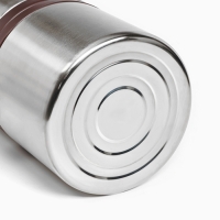 Термос для еды с широким горлом, 1.2 л, 6 ч, 11.3 х 15.3 см, коричневый Термос для еды с широким горлом, 1.2 л, 6 ч, 11.3 х 15.3 см, коричневый