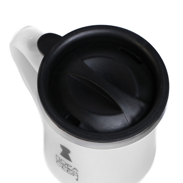 Термокружка, 350 мл, Lifestyle Термокружка, 350 мл, Lifestyle "Пора открывать себя", сохраняет тепло 3 ч