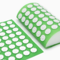 Аппликатор Кузнецова комплект, 144 колючки, спантекс, зелёный, 260 х 560 мм + валик  140*230 1085028