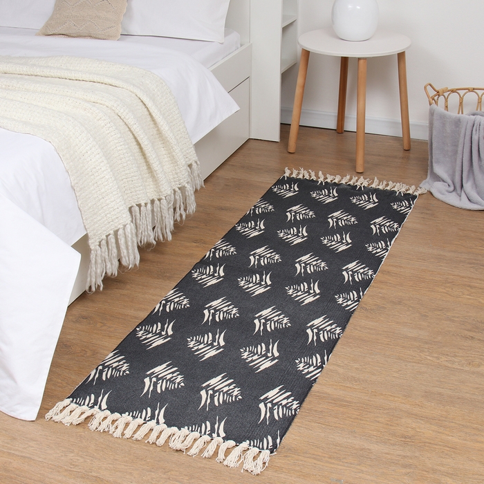 Ковер Этель &laquo;Листва&raquo;, 60х180 см , 50% хл, 50% п/э