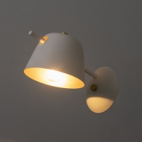 Бра "Фирс" Е27 40Вт бело-золотой 15х28х22 см Бра "Фирс" Е27 40Вт бело-золотой 15х28х22 см