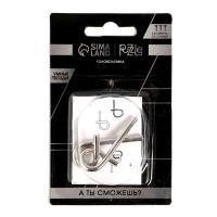 Головоломка Игры разума «Умные гвозди» №4,на блистере Головоломка Игры разума «Умные гвозди» №4,на блистере