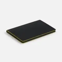 Ежедневник Trait, недатированный, черный с желтым Ежедневник Trait, недатированный, черный с желтым