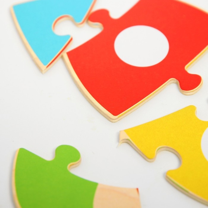 Игрушка развивающая пазл &laquo;Ракета&raquo; 0,3&times;15&times;15 см