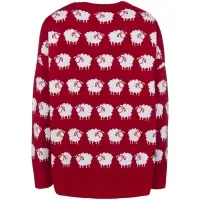 Свитер оверсайз на заказ Tricksy Net, акрил, размер S/M Свитер оверсайз на заказ Tricksy Net, акрил, размер S/M