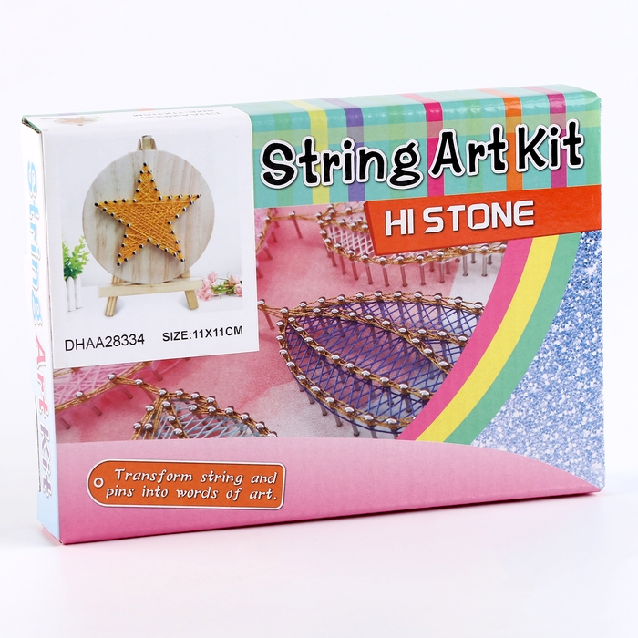 Набор для творчества &laquo;Стринг арт. Звезда&raquo; на подставке