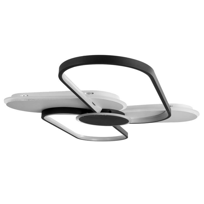 Светильник "Лайн" LED 90Вт 4000К черно-белый 110х67х6 см BayerLux