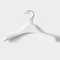 Плечики - вешалки для одежды, 30&times;19,5 см, набор 5 шт, детские, цвет белый