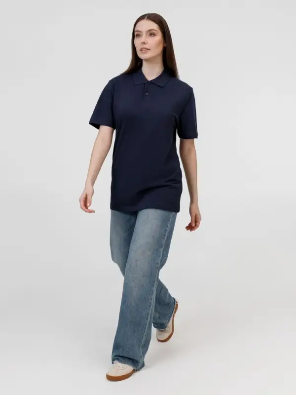 Рубашка поло унисекс Pulse, кобальт (темно-синяя), размер XXL