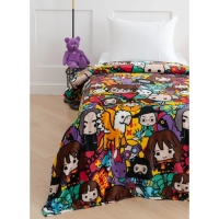 Плед Павлинка Гарри Поттер герои 100х150см, аэрософт 190г/м, пэ100% Плед Павлинка Гарри Поттер герои 100х150см, аэрософт 190г/м, пэ100%