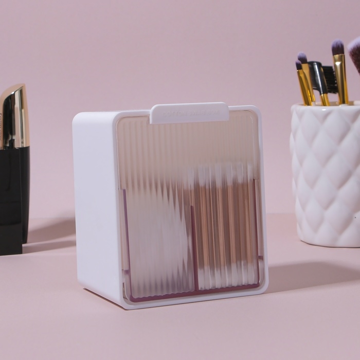 Органайзер для хранения, подвесной, 2 секции, 9,2 &times; 7 &times; 10,7 см, цвет МИКС