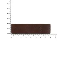 Лейбл кожаный Pasek, коричневый Лейбл кожаный Pasek, коричневый