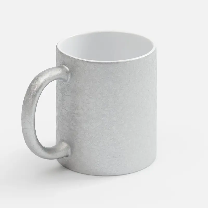 Кружка для сублимационной печати Sagredo, серебристая