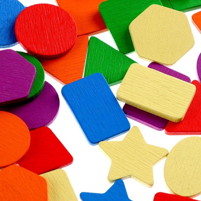 Лото деревянное &laquo;Цвета, формы&raquo;