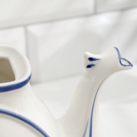 Чайник "Сова", 22 х 8 х 20 см, гжель, кобальт Чайник "Сова", 22 х 8 х 20 см, гжель, кобальт