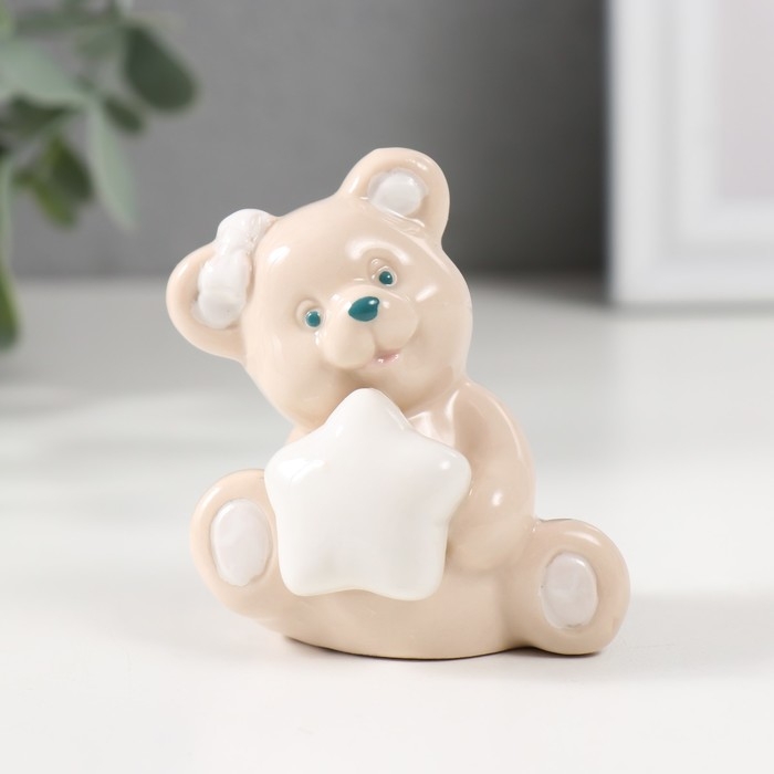 Сувенир керамика Сувенир керамика "Медвежата с подушками" МИКС 7х5,5х4,5 см