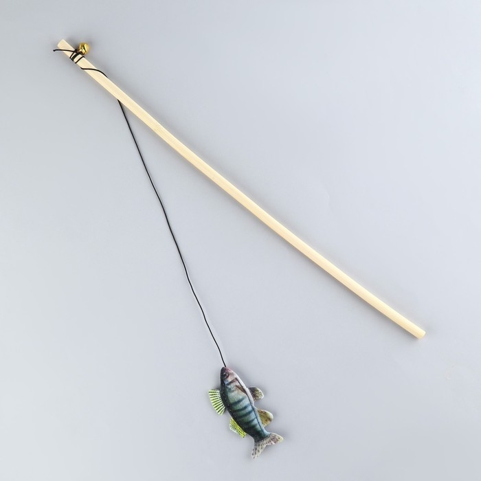 Дразнилка с игрушкой «Судак», 6,5 см Дразнилка с игрушкой «Судак», 6,5 см