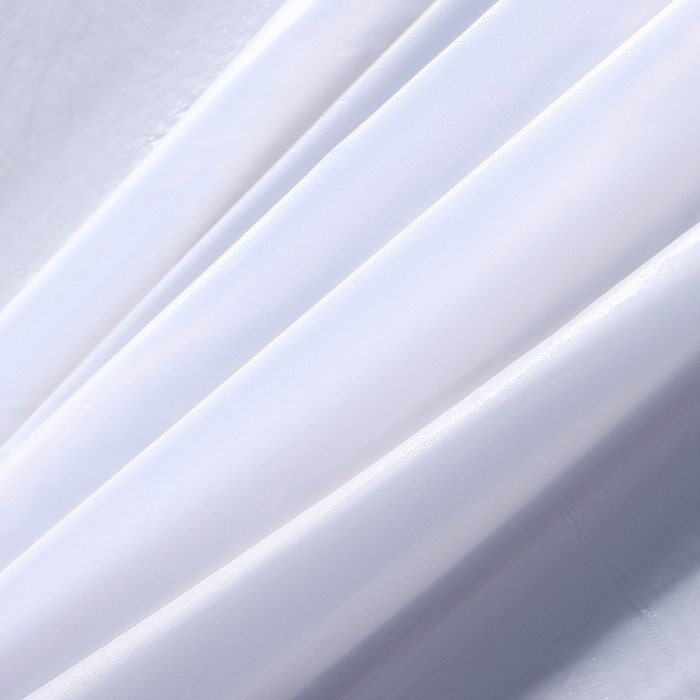 Штора для ванной «Экономь», 180×180 см, PEVA, цвет белый Штора для ванной «Экономь», 180×180 см, PEVA, цвет белый