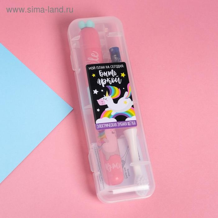 Зубная щётка детская электрическая &laquo;Вжух&raquo;, LP-004, 19,2 х 5,5 см.