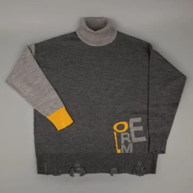 Свитер оверсайз Tricksy Net Grange на заказ, полушерсть, размер S/M