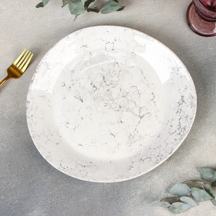 Тарелка фарфоровая Bolla bianca, 30&times;28 см, h=3 см