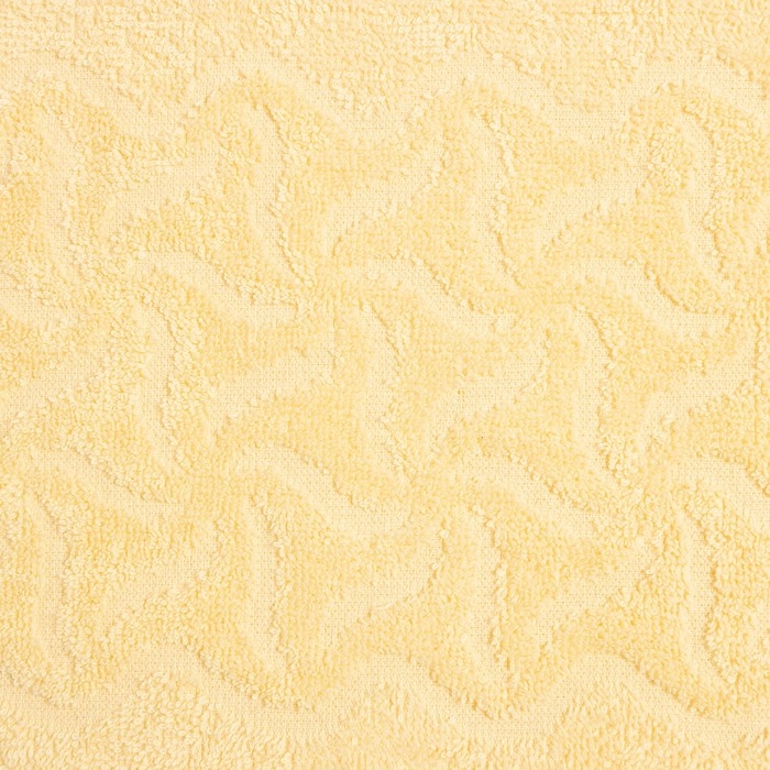 Полотенце махровое &laquo;Радуга&raquo; цвет жёлтый, 70х130, 295 гр/м