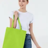 Холщовая сумка Avoska, зеленое яблоко