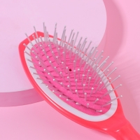 Расчёска массажная, 20 × 5 см, цвет МИКС Расчёска массажная, 20 × 5 см, цвет МИКС