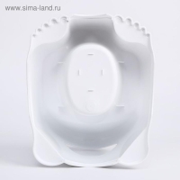 Горшок детский &laquo;Кролики&raquo;, цвет белый