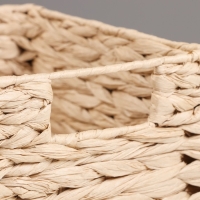 Корзина стеллажная "Колос", 25х19х17 см, бежеый