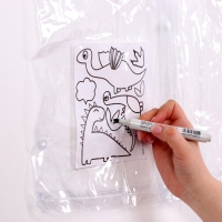 Дождевик раскраска «Динозаврик» (110-130 см) Дождевик раскраска «Динозаврик» (110-130 см)