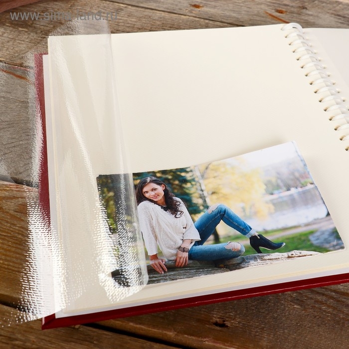 Фотоальбом  магнитный 23х28 см. 20 листов, "Классика"