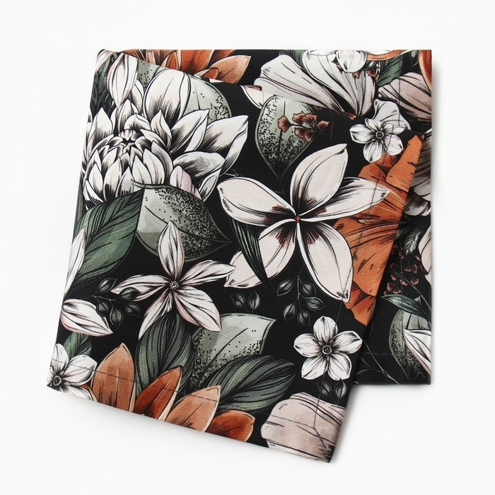 Набор салфеток с декорат. кольцами Этель Meadow flower 40х40 см - 2 шт, 100% хлопок, саржа Набор салфеток с декорат. кольцами Этель Meadow flower 40х40 см - 2 шт, 100% хлопок, саржа