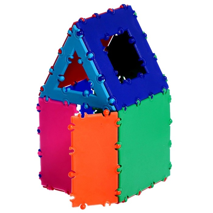 Конструктор ТИКО «Геометрия», 155 деталей, 6 колёс Конструктор ТИКО «Геометрия», 155 деталей, 6 колёс