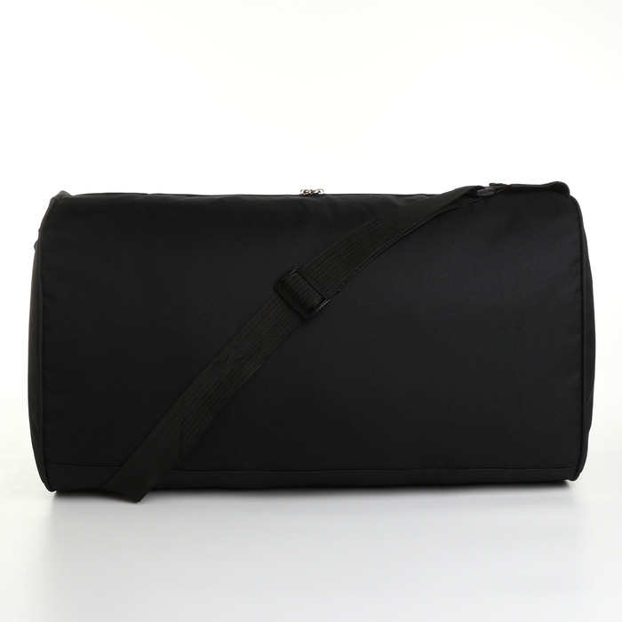 Сумка спортивная на молнии, регулируемый ремень, средний размер, цвет чёрный/синий Сумка спортивная на молнии, регулируемый ремень, средний размер, цвет чёрный/синий