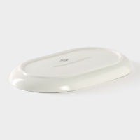 Блюдо фарфоровое овальное Magistro Ocean, 25&times;16&times;2,4 см, цвет синий