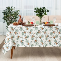 Скатерть "Этель" Berry garden 149х250 см, 100% хлопок, репс 210 г/м2 Скатерть "Этель" Berry garden 149х250 см, 100% хлопок, репс 210 г/м2