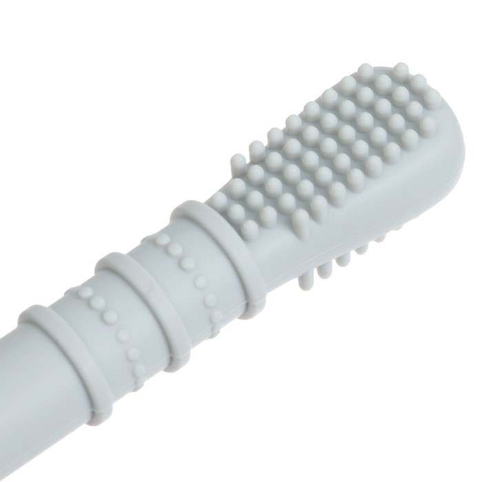 Прорезыватель силиконовый, логопедический, цвет серый, Mum&Baby Прорезыватель силиконовый, логопедический, цвет серый, Mum&Baby