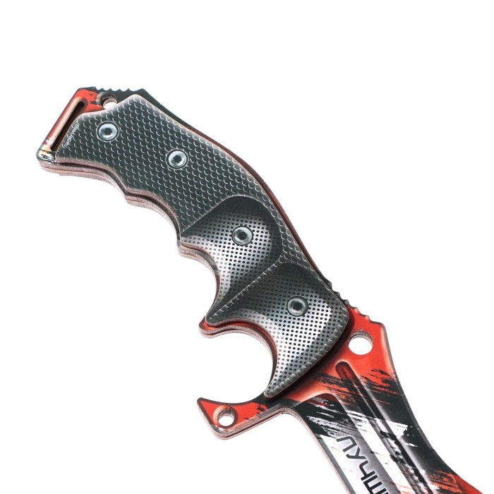 Деревянное оружие, детское сувенирное «Лучший», нож охотничий, 25 х 5,9 см Деревянное оружие, детское сувенирное «Лучший», нож охотничий, 25 х 5,9 см