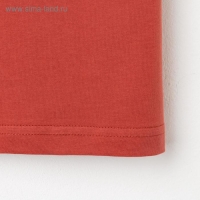 Футболка мужская KAFTAN E-ZONE, 46, кирпичный