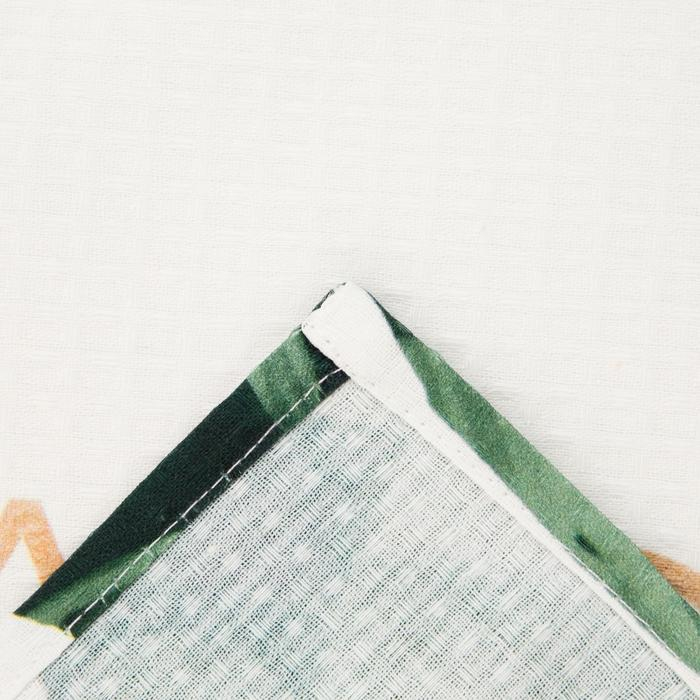 Полотенце Полотенце "Happy days" 70х146 см, 100% хлопок 160гр/м2