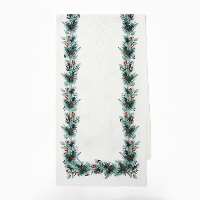 Дорожка Этель " New Years treat" 40х149 см, 100% хлопок, саржа 190 г/м2