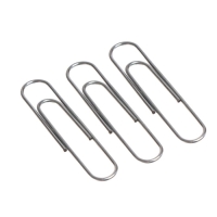 Скрепки канцелярские GLOBUS, 50 шт., 50 мм, без покрытия Скрепки канцелярские GLOBUS, 50 шт., 50 мм, без покрытия