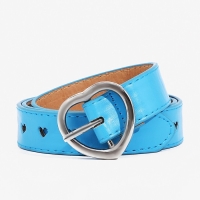 Ремень детский, ширина 2.4 см, пряжка металл, цвет голубой Ремень детский, ширина 2.4 см, пряжка металл, цвет голубой